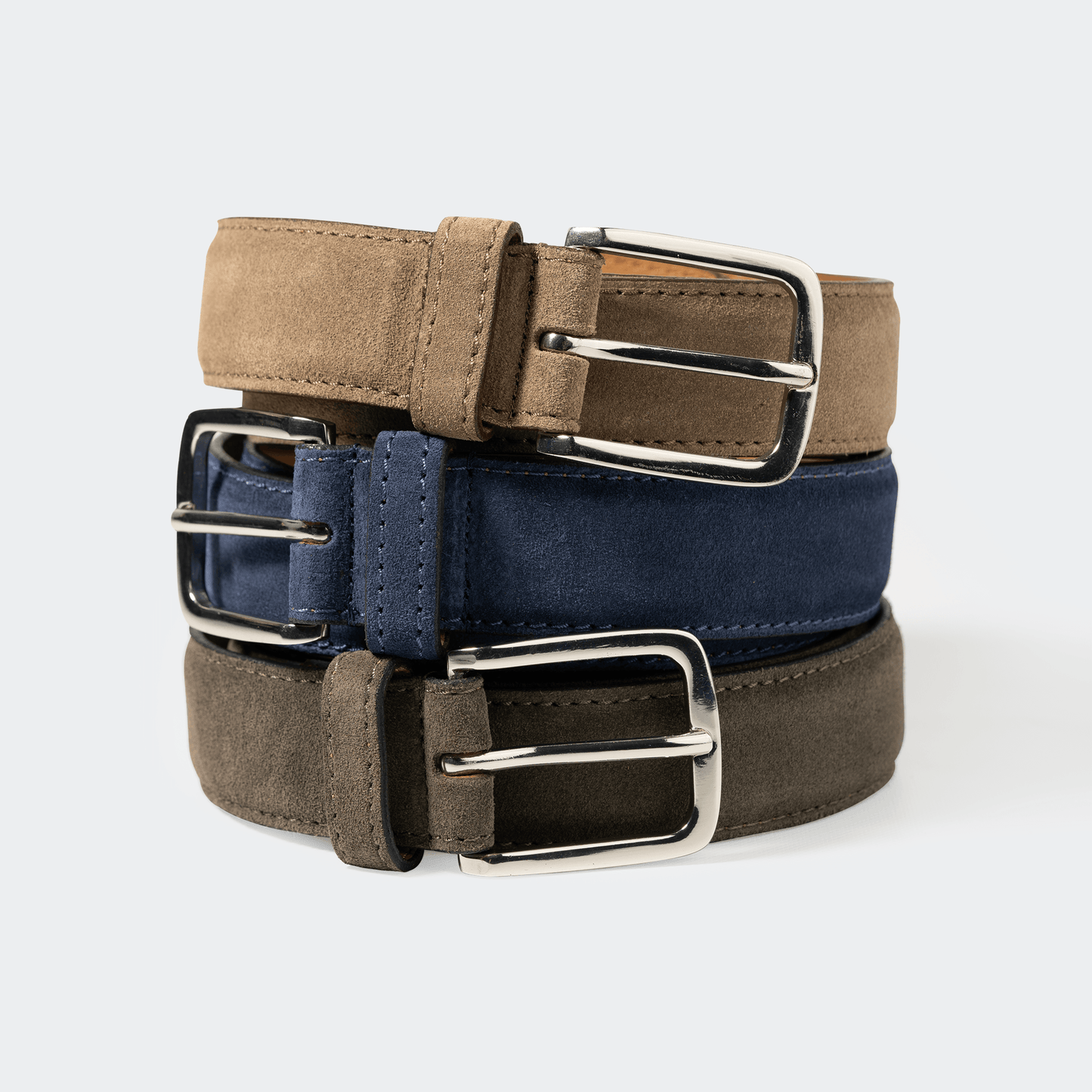 SUEDE BELT INDIGO