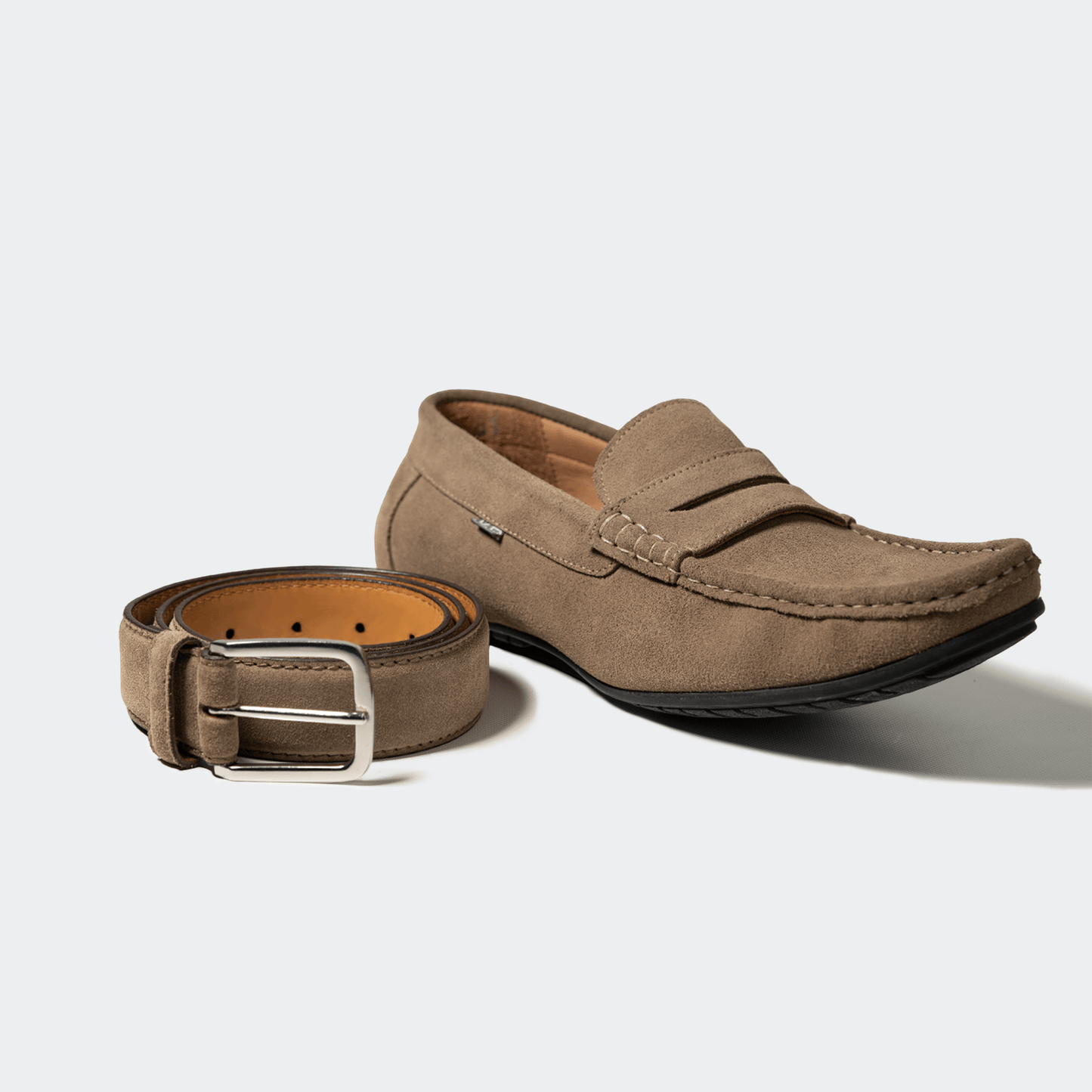 SUEDE BELT BISCOTTI