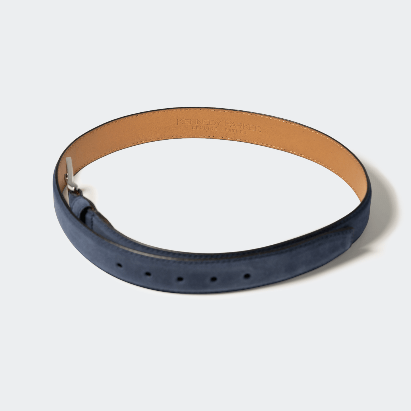 SUEDE BELT INDIGO