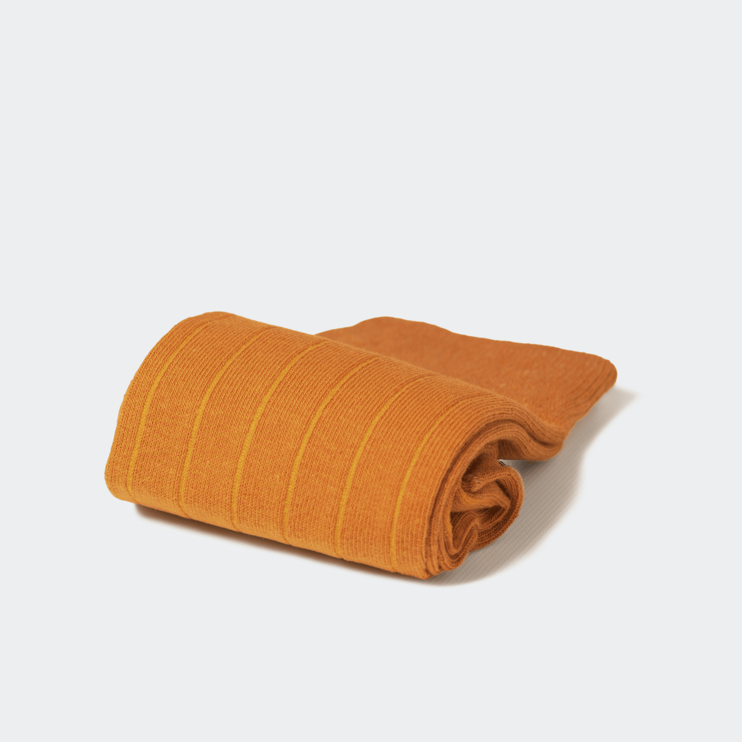 MUSTARD PLAIN CREW SOCK