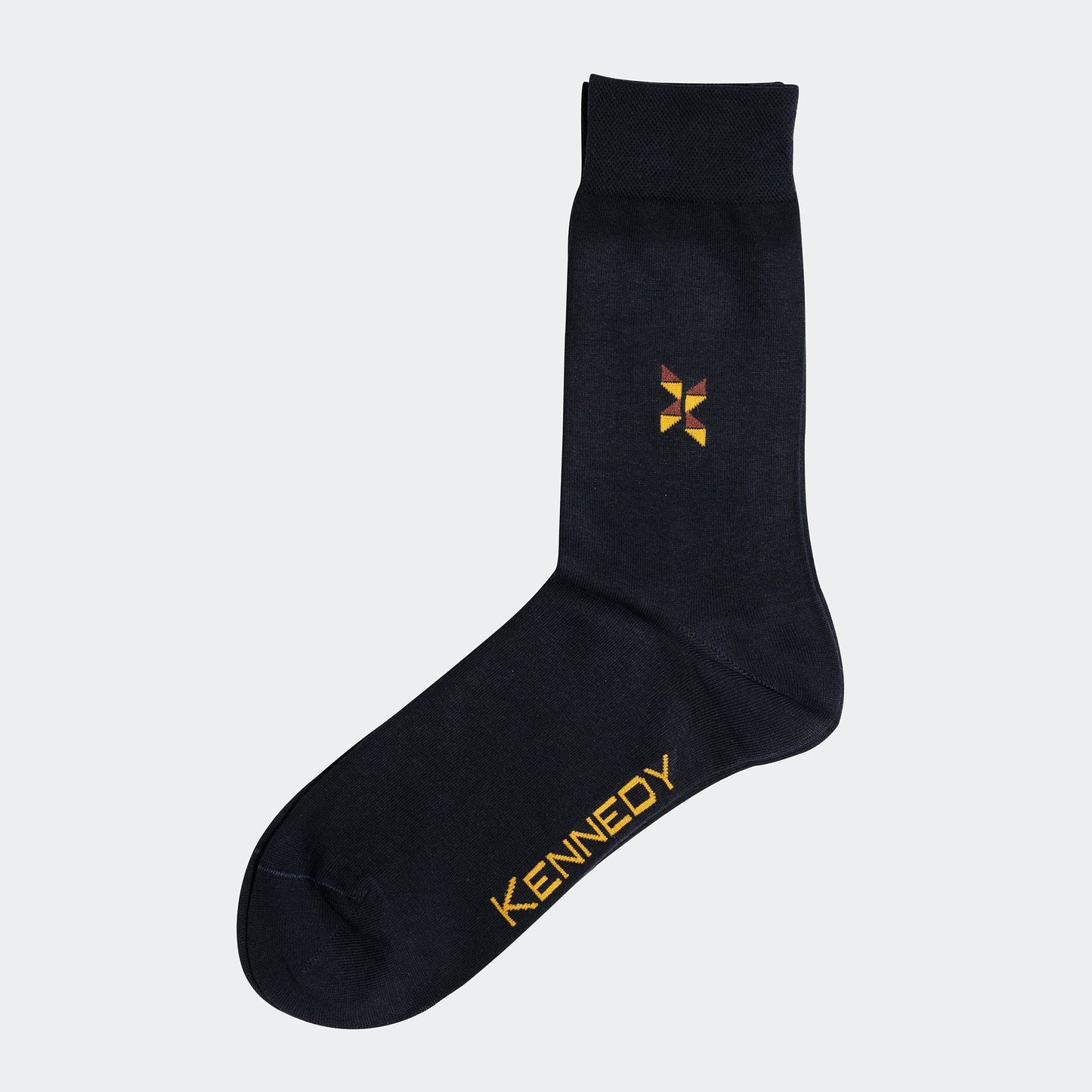 NAVY TRIANGLE CREW SOCK
