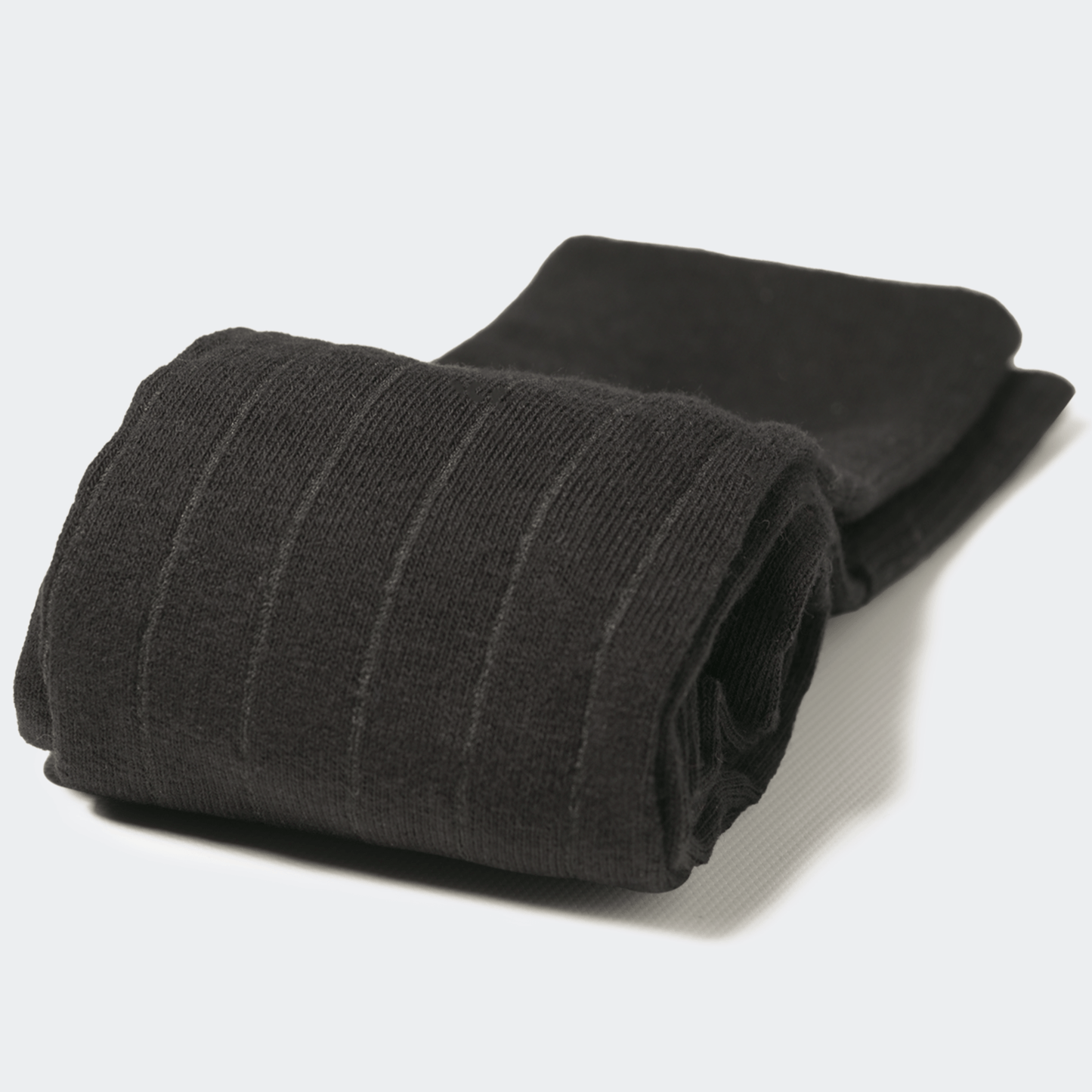 BLACK OVER-THE-CALF SOCK