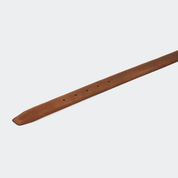 LEATHER BELT OILY BROWN
