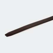 LEATHER BELT DARK BROWN