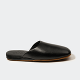 LEATHER HOUSE SHOES BLACK