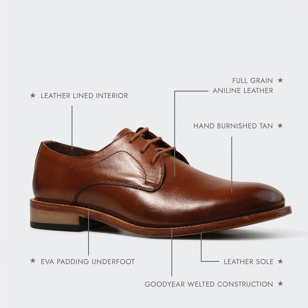 SHELBY BURNISHED TAN