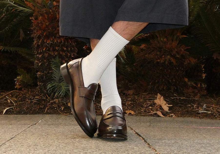 A different kind of dress shoe.