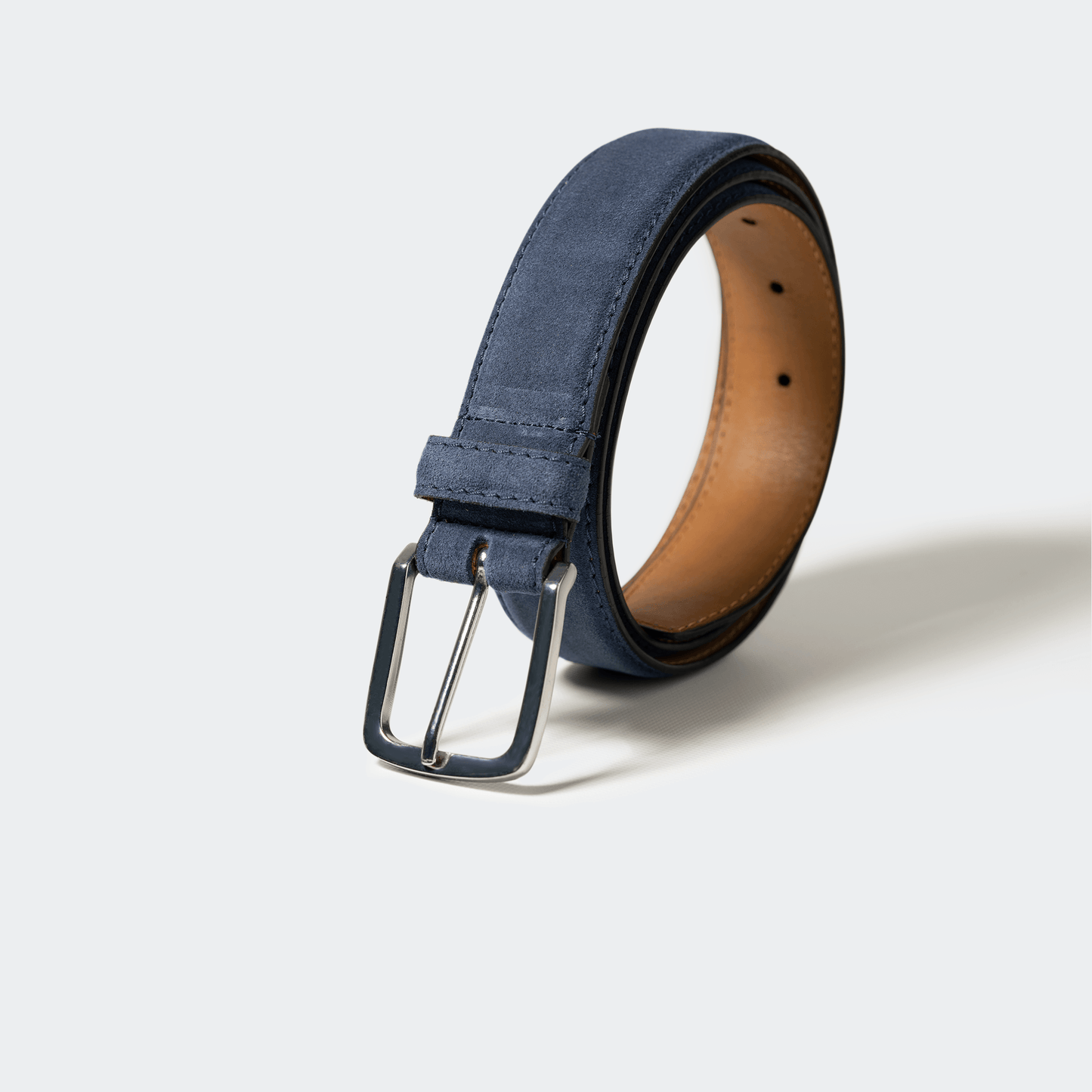 SUEDE BELT INDIGO