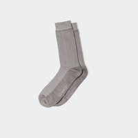 Grey Chevron Sock