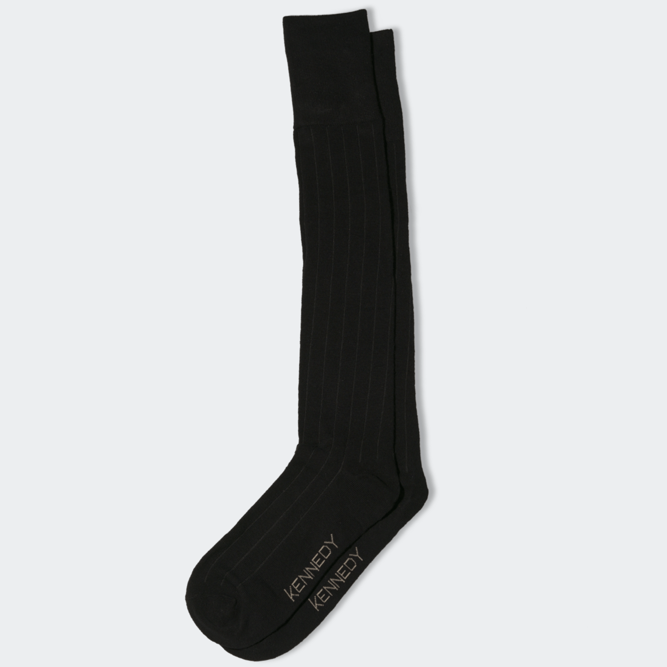black_over-the-calf_sock